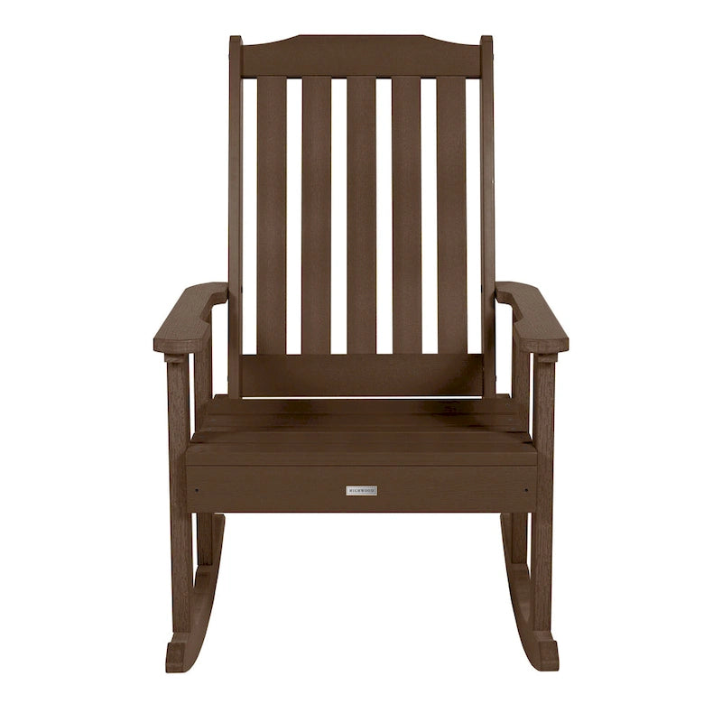 Chaise à bascule en bois synthétique écologique HIGHWOOD