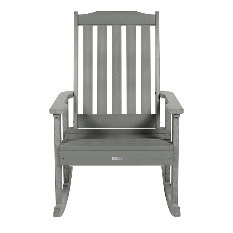 Chaise à bascule en bois synthétique écologique HIGHWOOD