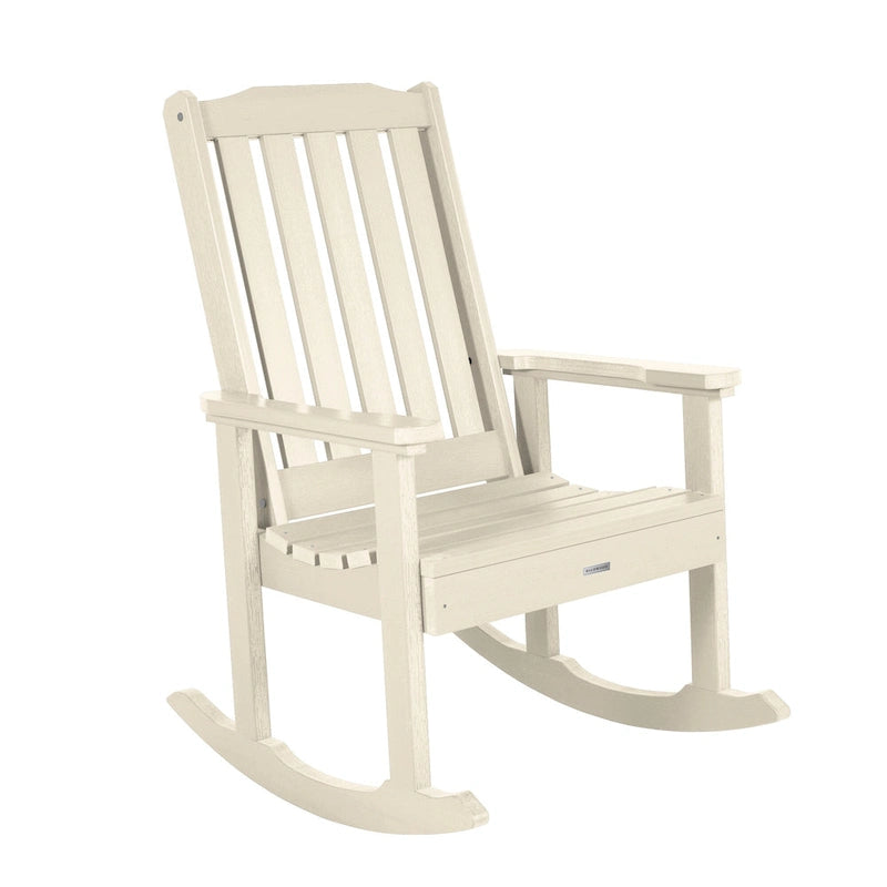 Chaise à bascule en bois synthétique écologique HIGHWOOD