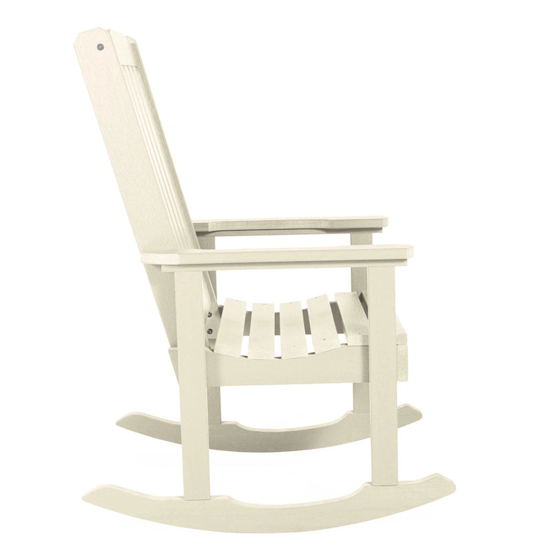 Chaise à bascule en bois synthétique écologique HIGHWOOD