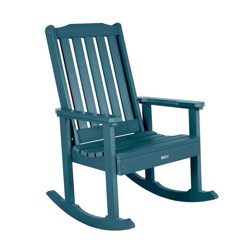 Chaise à bascule en bois synthétique écologique HIGHWOOD