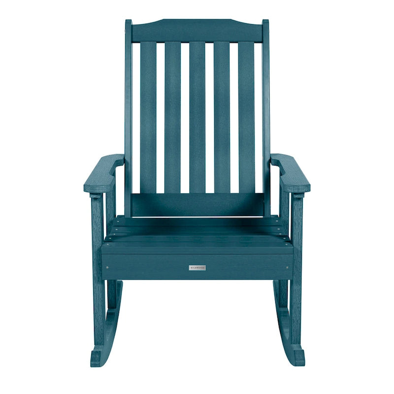 Chaise à bascule en bois synthétique écologique HIGHWOOD
