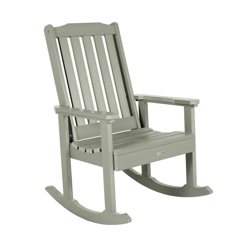 Chaise à bascule en bois synthétique écologique HIGHWOOD