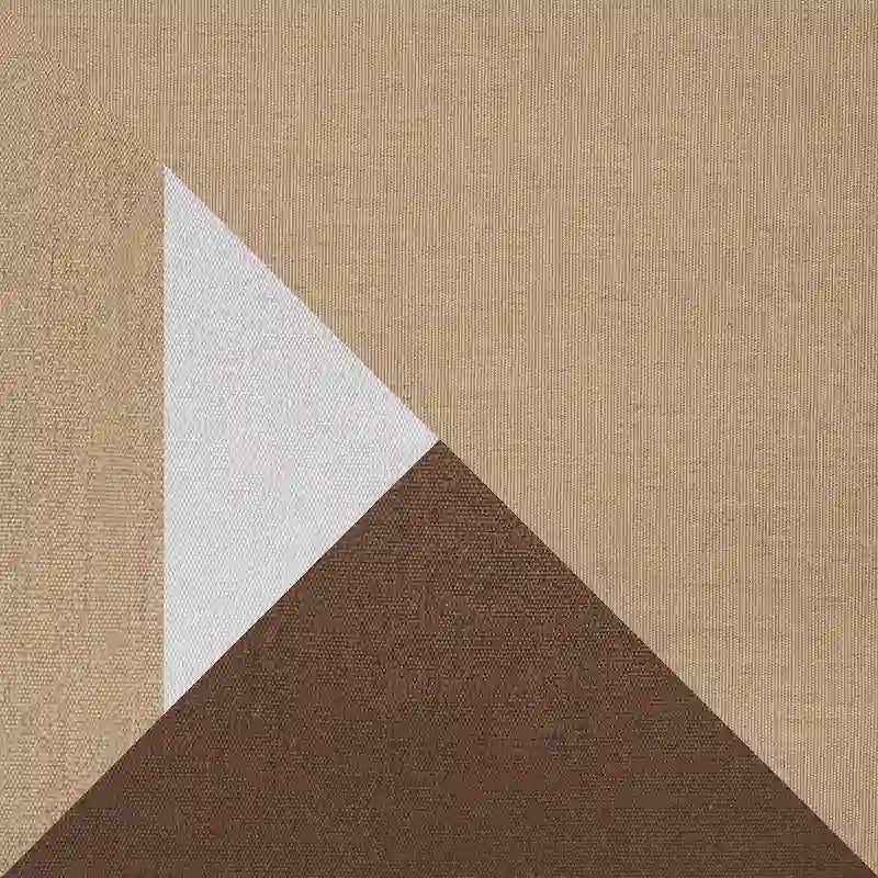 Canapé d'angle d'extérieur 6 pièces Milo Gray Sunbrella avec table