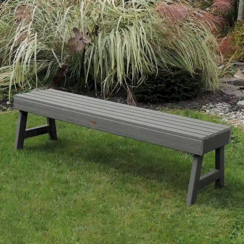 Banc de pique-nique Weatherly en bois synthétique de 5 pieds