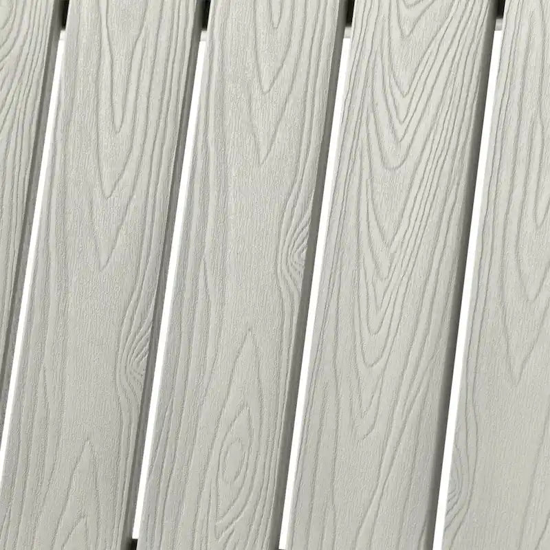 OVIOS Lot de 2 chaises de patio extérieures Adirondack en bois composite