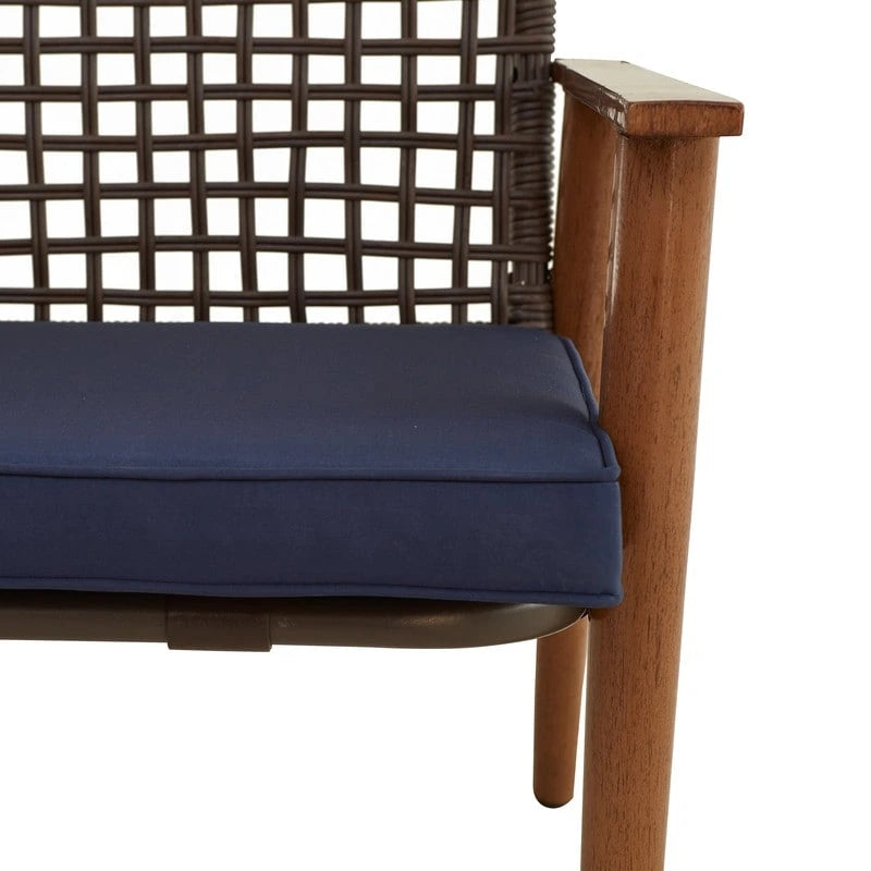 Ensemble de conversation extérieur 3 pièces en maille