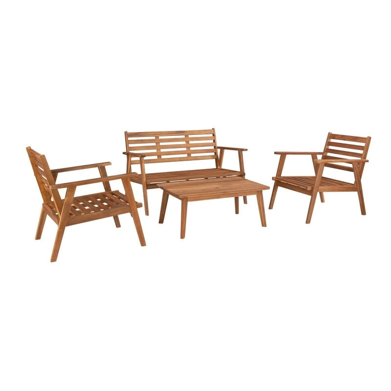 Ensemble de conversation Saco 4 pièces pour l'extérieur