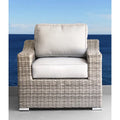 Fauteuil de jardin club avec coussins