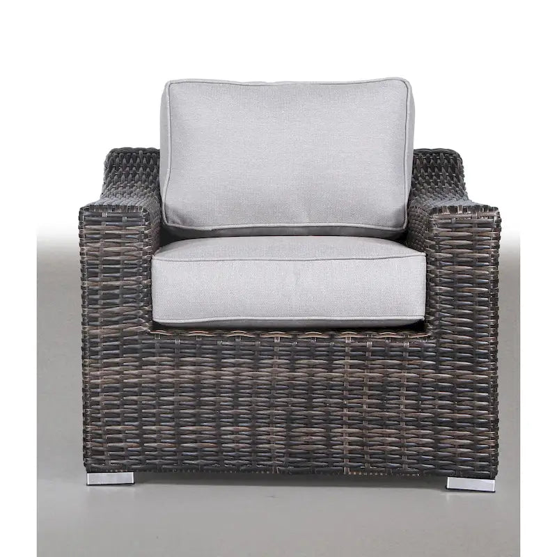 Fauteuil de jardin club avec coussins