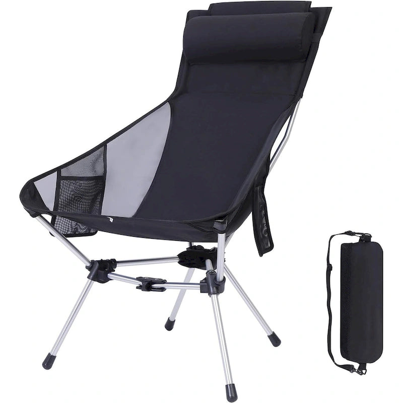 Camping Chair, Collapsible Portable Chair, Portable Chair Small, Folding Camping Chair for Camping, Beach, Outdoor