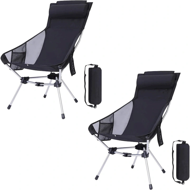 Chaise de camping, Chaise portable pliable, Petite chaise portable, Chaise de camping pliante pour le camping, la plage, l'extérieur