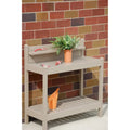 DuraTrel Greenfield Mocha Vinyl Potting Bench