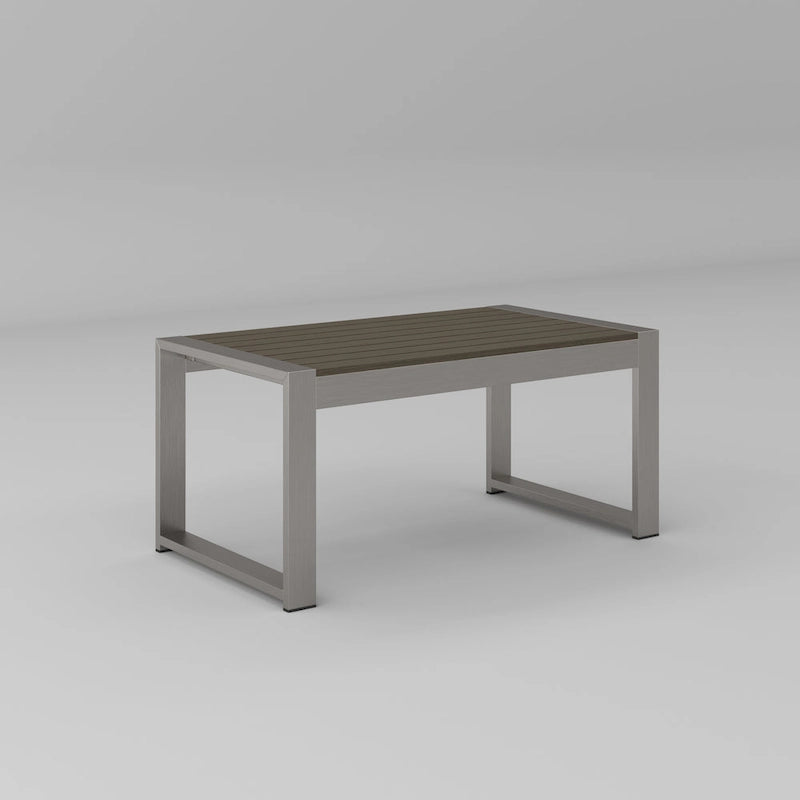 Ensemble de canapés de jardin/terrasse moderne en aluminium de 4 pièces