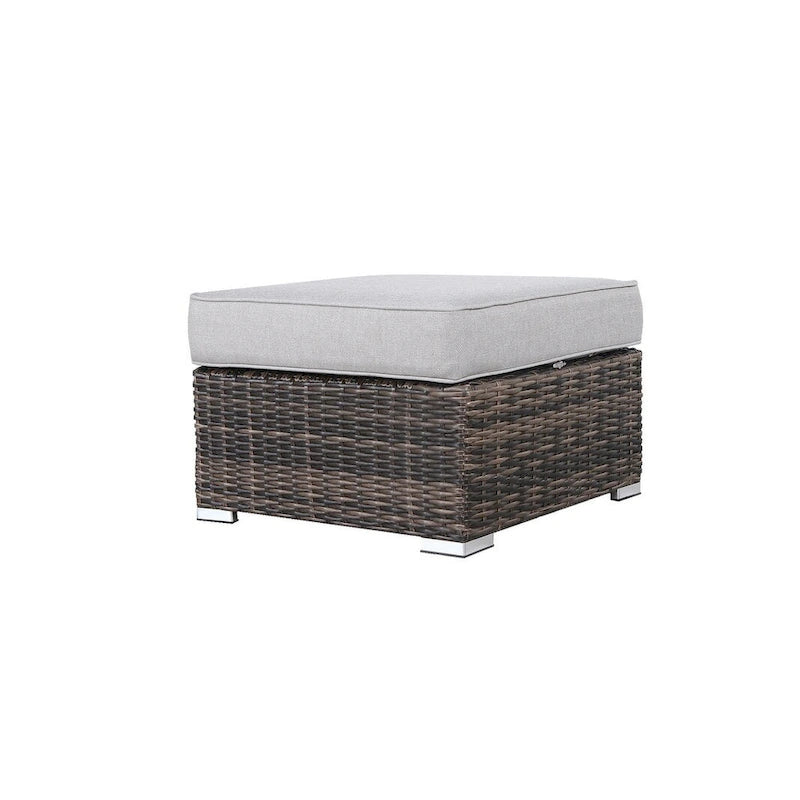 LSI Pouf d'extérieur avec coussin