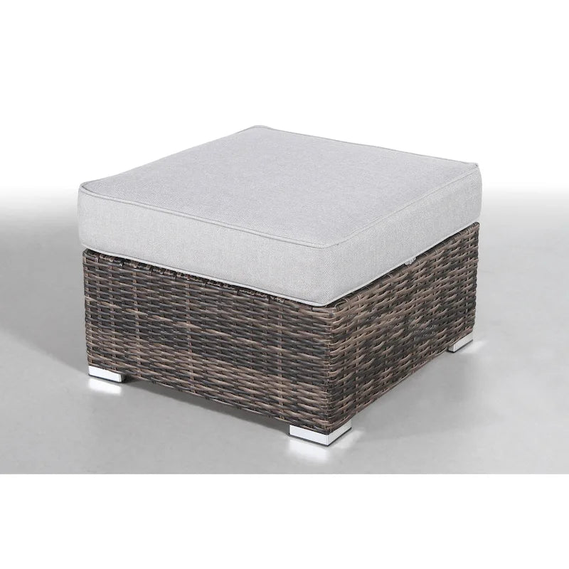 LSI Pouf d'extérieur avec coussin