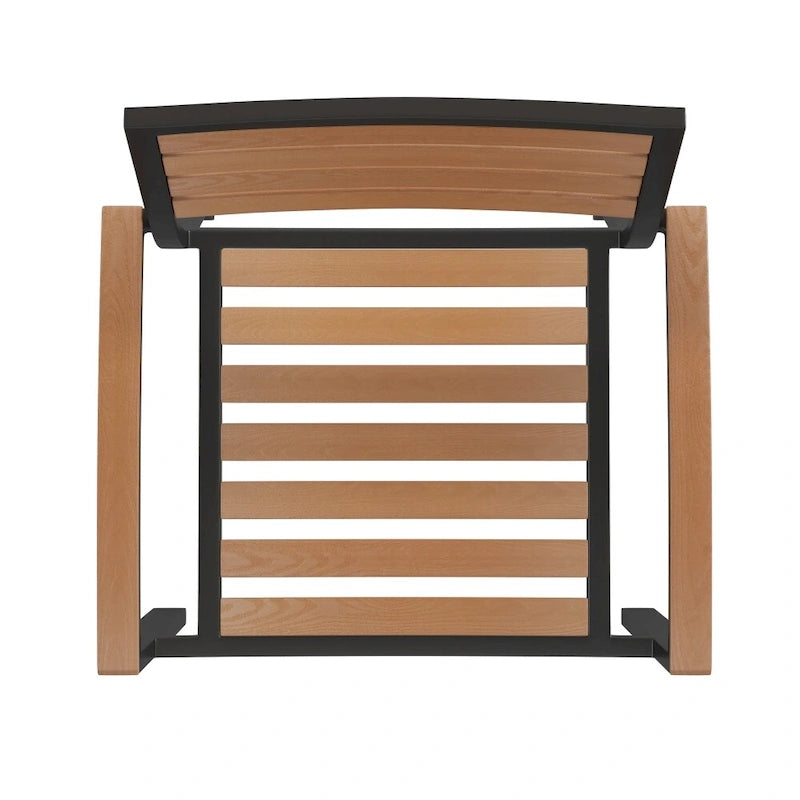 Ensemble de patio avec table de 35, 2 chaises et parasol avec base - 35.25L x 35.25P x 29.5H