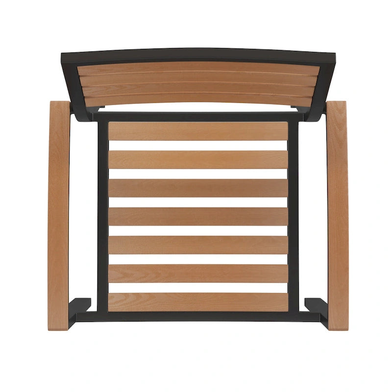 Ensemble de patio avec table de 35, 2 chaises et parasol avec base - 35.25L x 35.25P x 29.5H