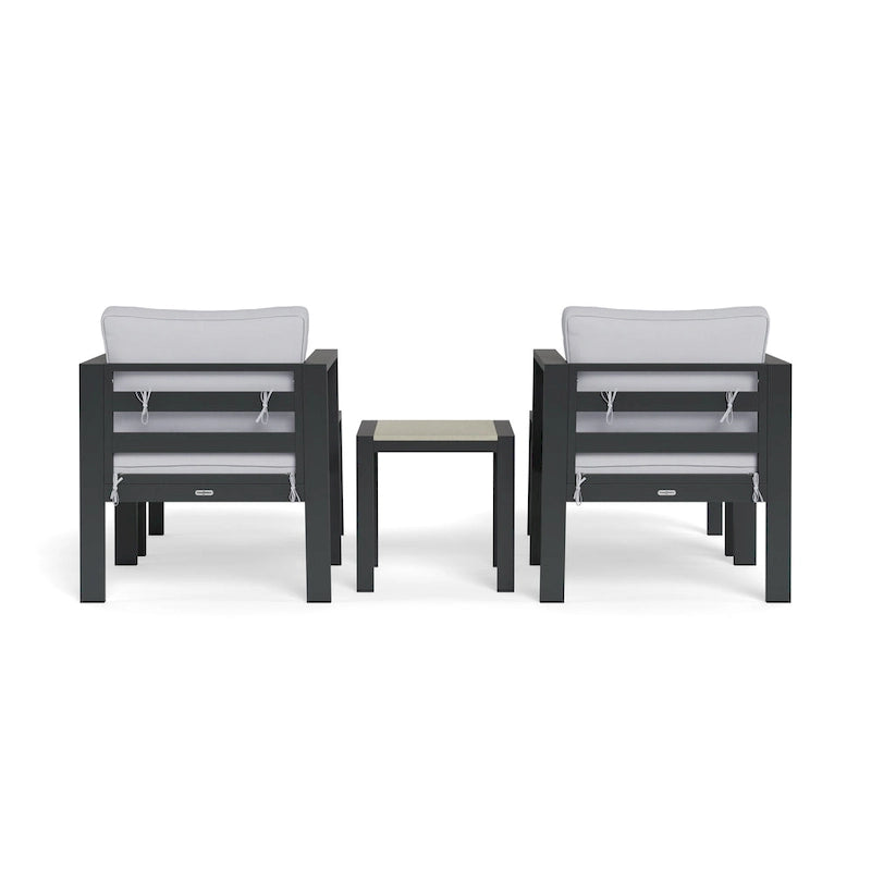 Ensemble de bistro extérieur en aluminium Lakeview (5 pièces)