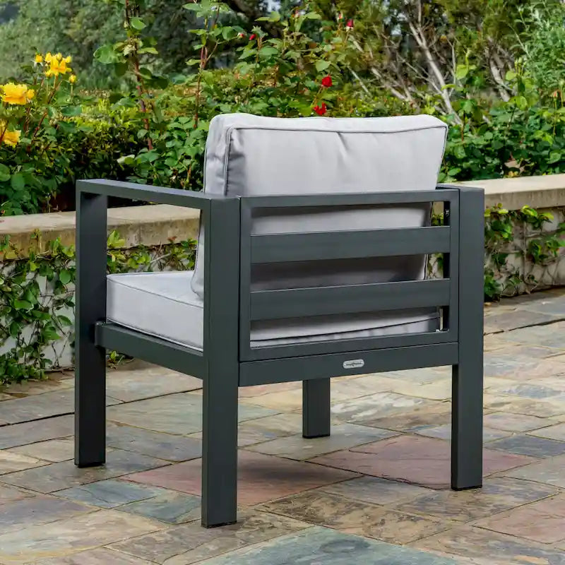 Ensemble de bistro extérieur en aluminium Lakeview (5 pièces)