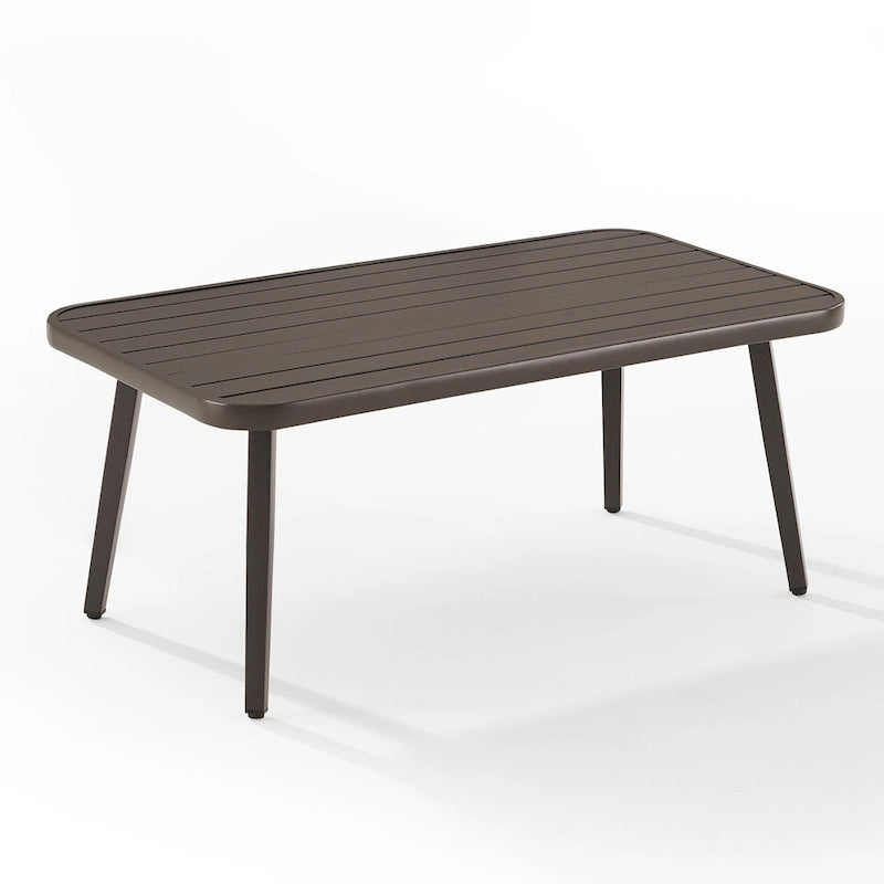 Haven Ensemble de conversation 2 pièces en osier d'extérieur – 75P x 48L x 29,75H