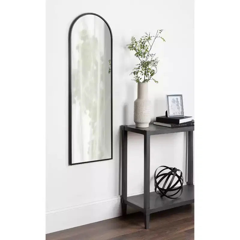 Miroir mural arche encadré vertical 16" x 48"