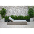 Renava Knox Outdoor Wicker Sunbed Chaise Lounge