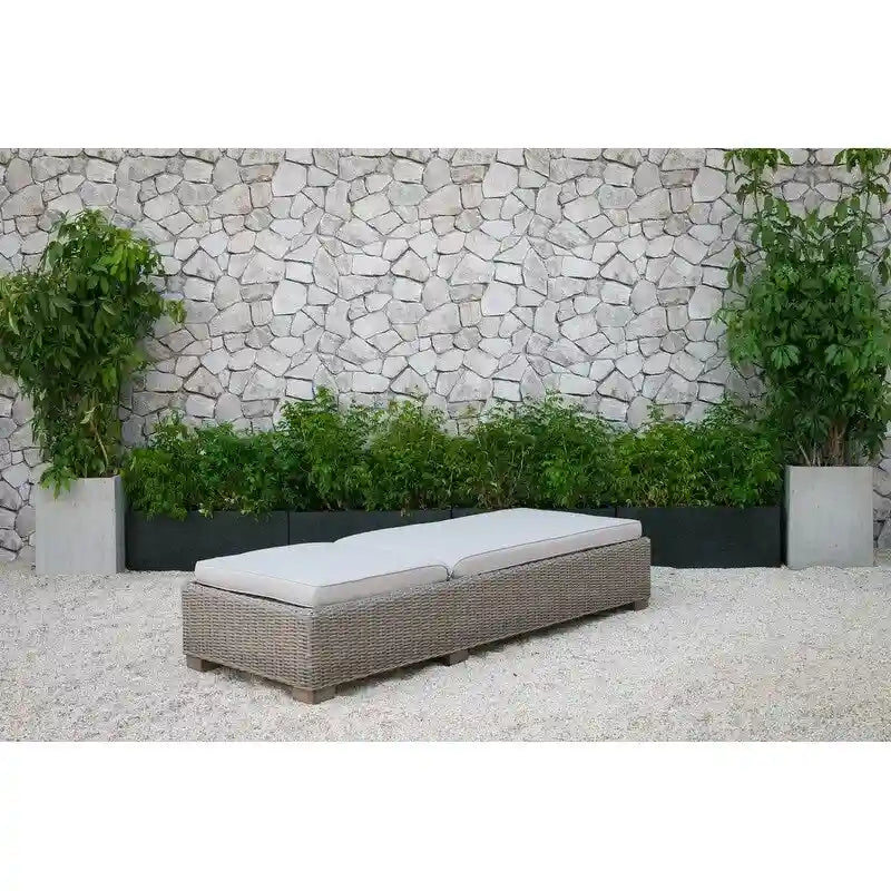 Renava Knox Chaise Longue d'extérieur en Osier