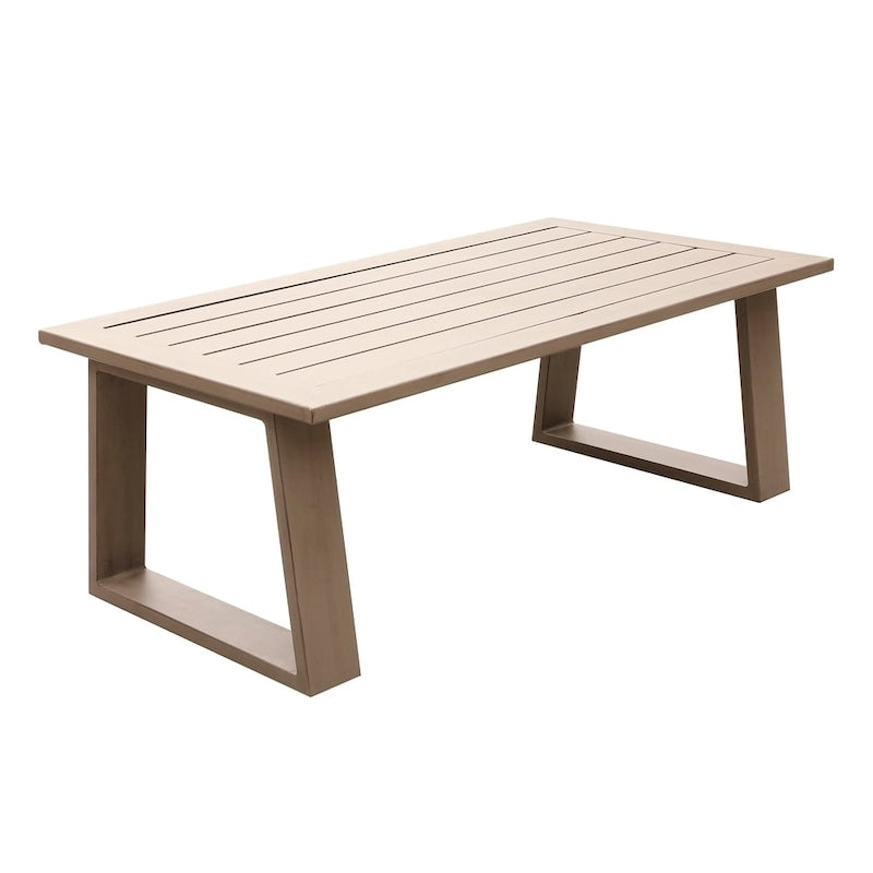 Ensemble de 6 pièces de patio Katalla en aluminium avec table basse par Havenside Home