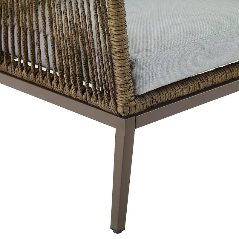 Ensemble de 2 fauteuils d'extérieur en osier Haven - 33,63P x 26,38L x 29,75H