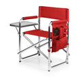 Picnic Time Portable Red Sports Chair
