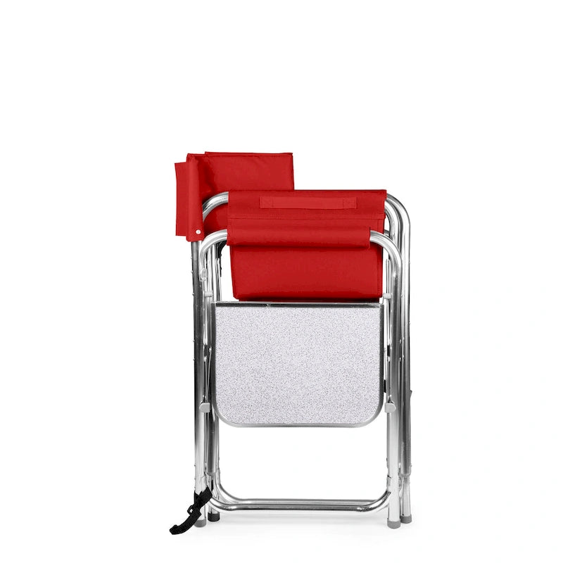 Chaise de sport portable rouge Picnic Time
