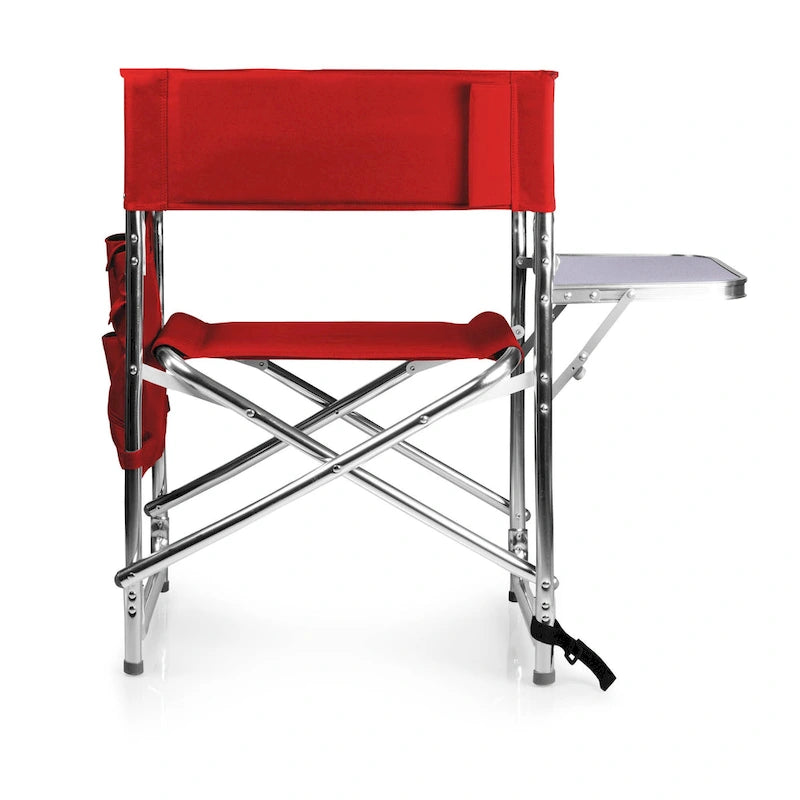 Chaise de sport portable rouge Picnic Time