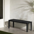 Banc en bois d'agave South Shore