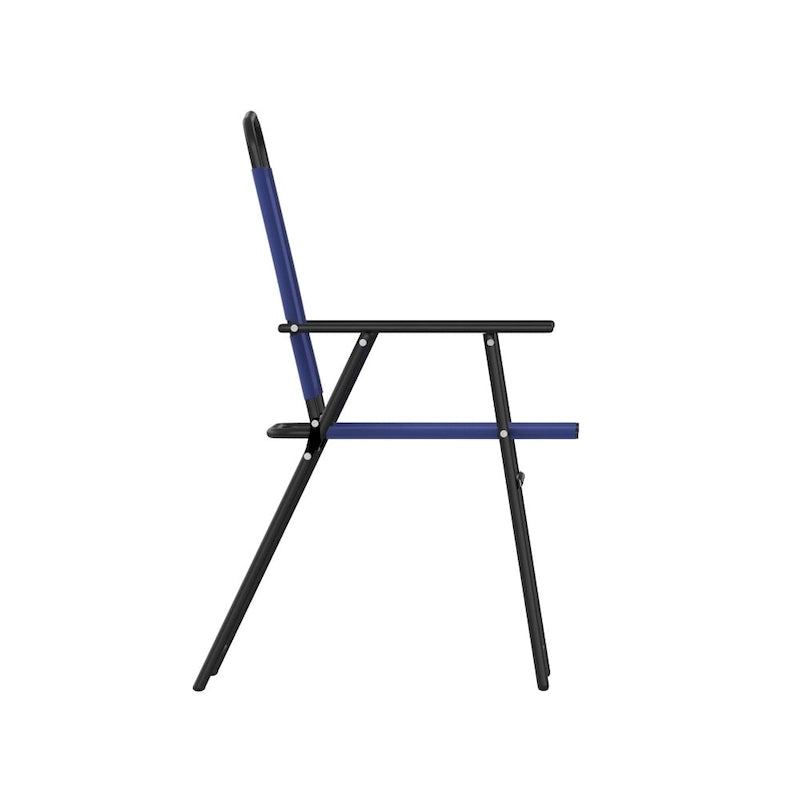 Lot de 2 chaises de patio en textilène tout temps avec accoudoirs