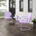 Crosley Tulip 3Pc Retro Outdoor Chair Set