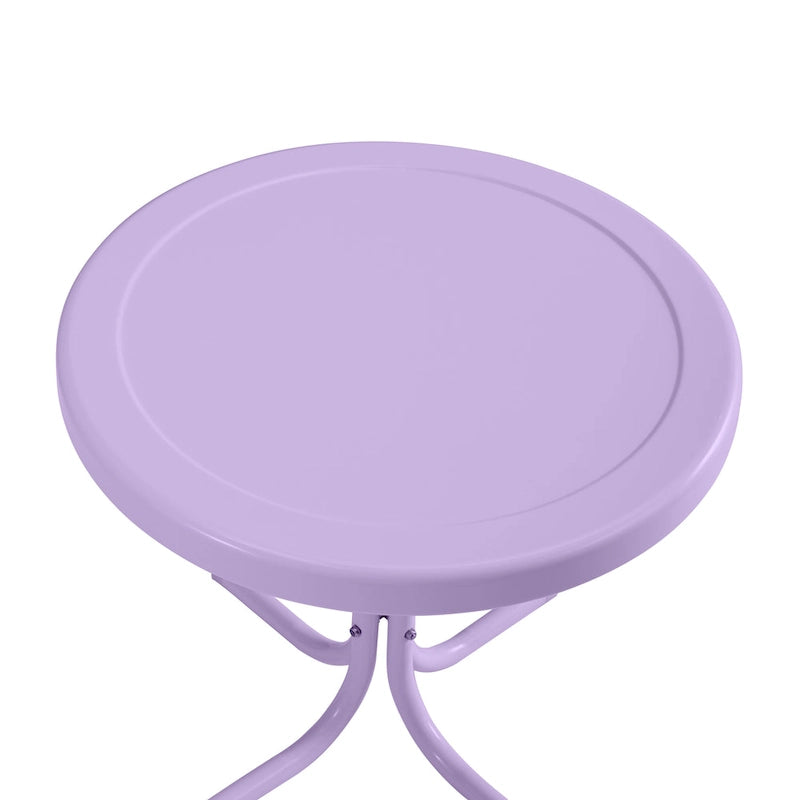 Ensemble de 3 chaises de jardin rétro Crosley Tulip