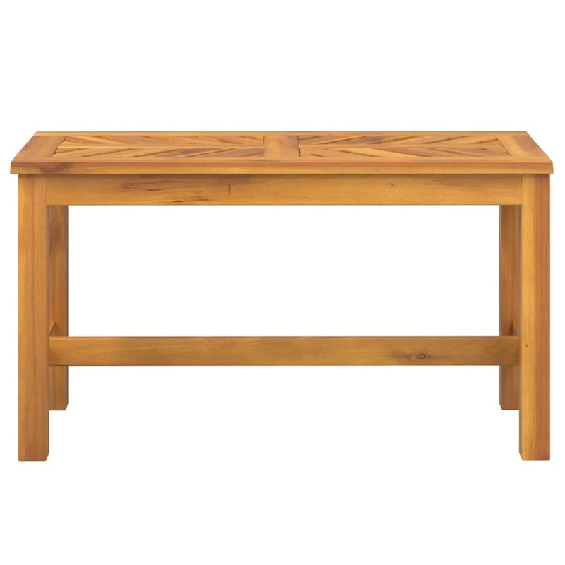 vidaXL Banc de jardin en bois d'acacia massif