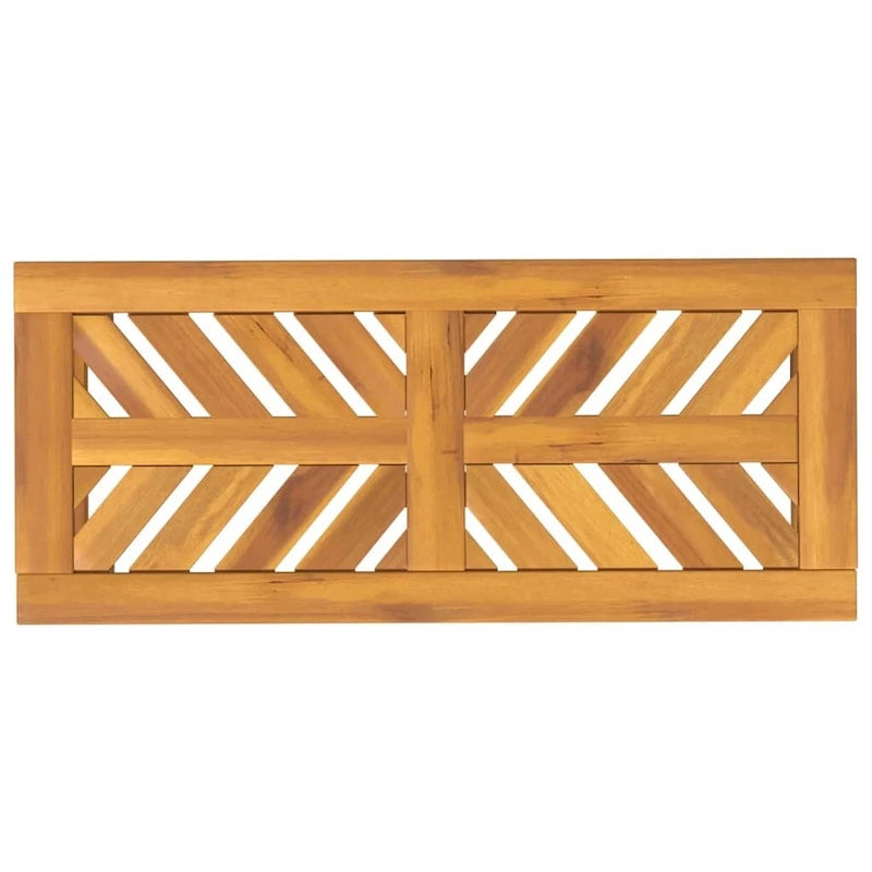 vidaXL Banc de jardin en bois d'acacia massif