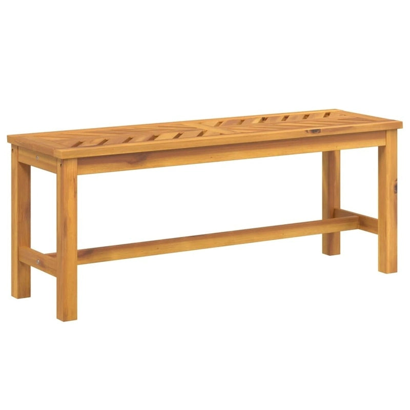 vidaXL Banc de jardin en bois d'acacia massif