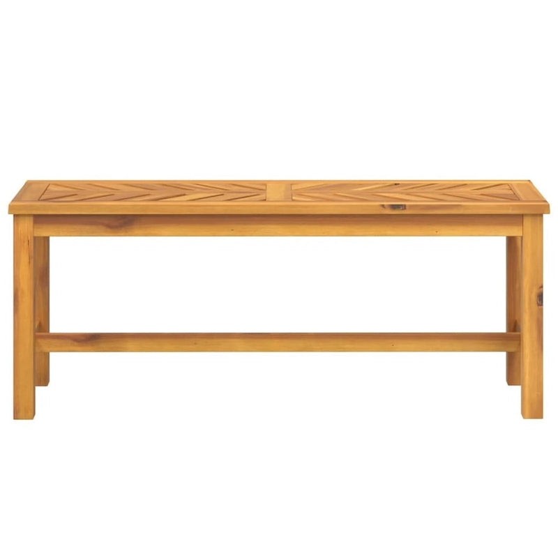 vidaXL Banc de jardin en bois d'acacia massif