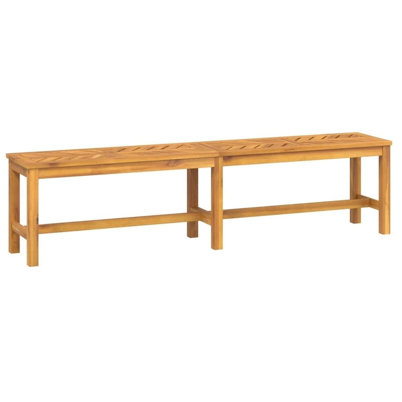 vidaXL Banc de jardin en bois d'acacia massif
