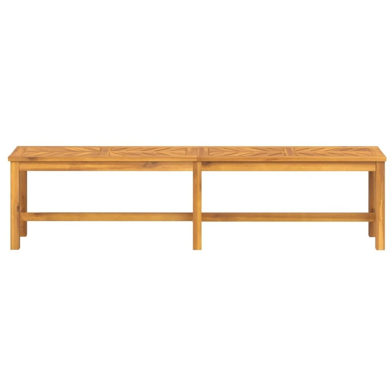 vidaXL Banc de jardin en bois d'acacia massif