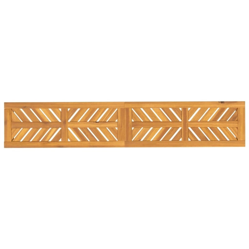 vidaXL Banc de jardin en bois d'acacia massif