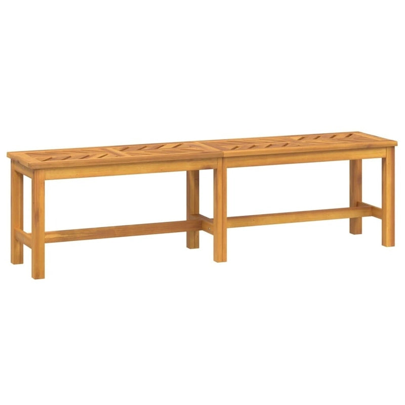 vidaXL Banc de jardin en bois d'acacia massif