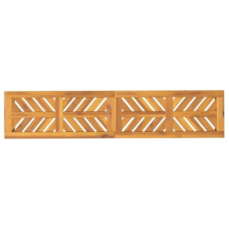 vidaXL Banc de jardin en bois d'acacia massif