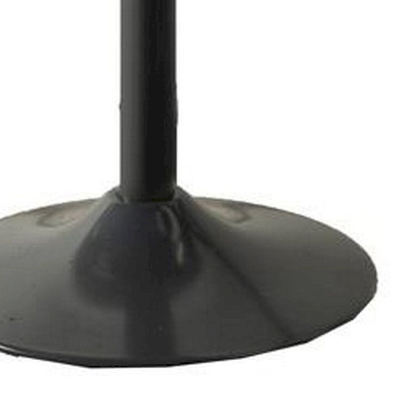 Tabouret de bar d'extérieur Max 34 pouces, résine noire tressée, pliable, lot de 2
