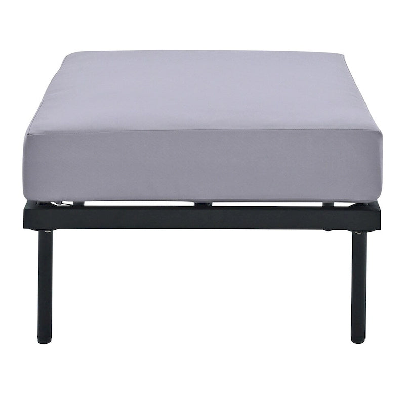 Ensemble de canapé d'angle de patio 8 pièces avec table basse