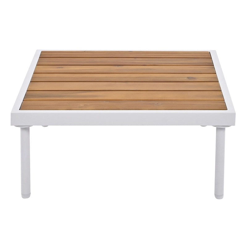 Ensemble de canapé d'angle de patio 8 pièces avec table basse