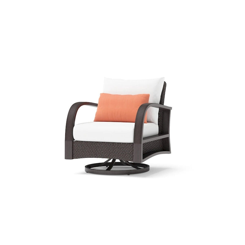 Ensemble fauteuil club de jardin et ottoman Barcelo 5 pièces Sunbrella